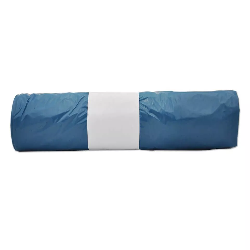 Carton de 10 x 10 sacs poubelle gris 115x140cm 70µ