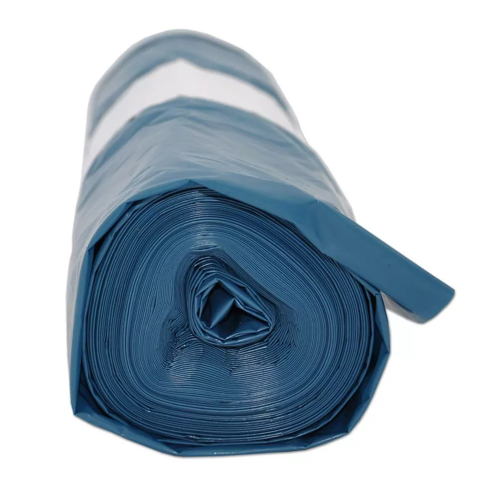 Carton de 10 x 10 sacs poubelle gris 115x140cm 70µ