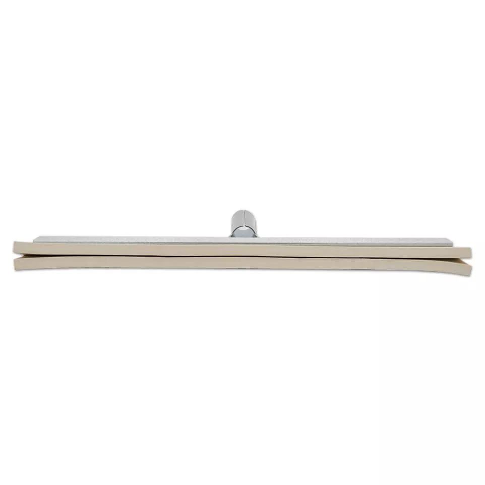 Raclette blanche renforcée avec rebord anti-goutte - 45cm