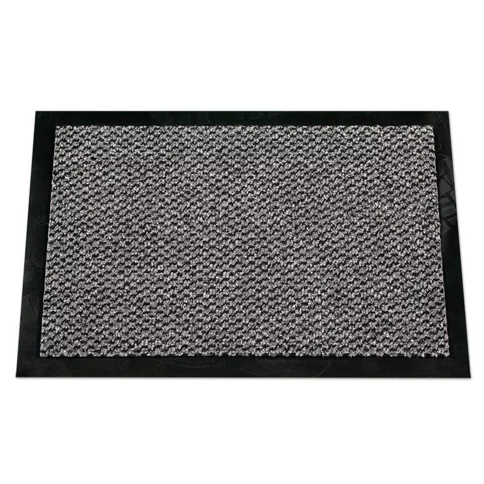 Tapis d'entrée absorbant gris - 40x60cm