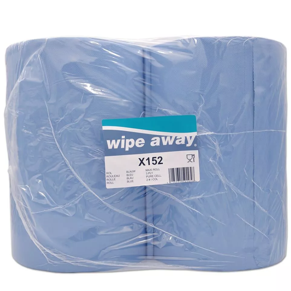 Bobine maxi bleue - 180m 3 plis