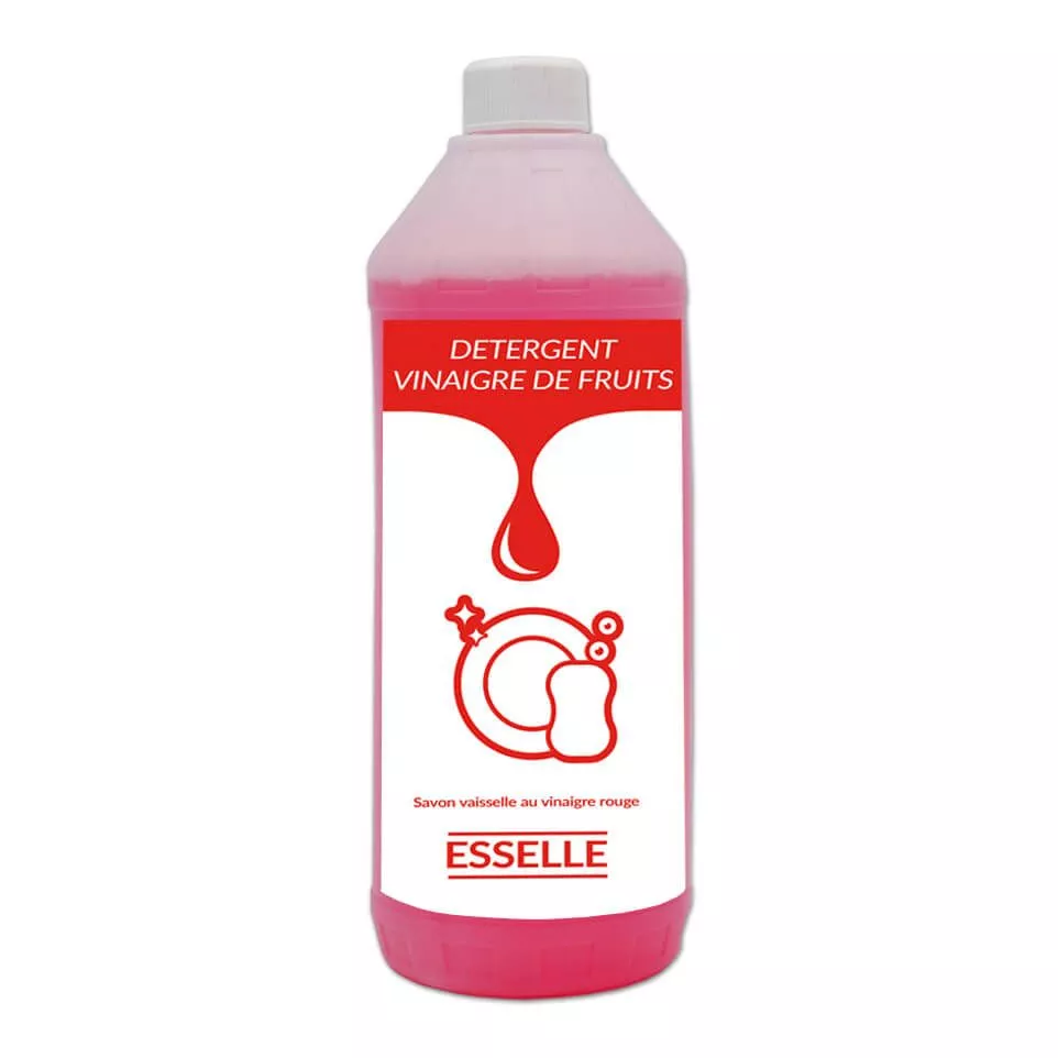 Savon vaisselle au vinaigre rouge - 1L