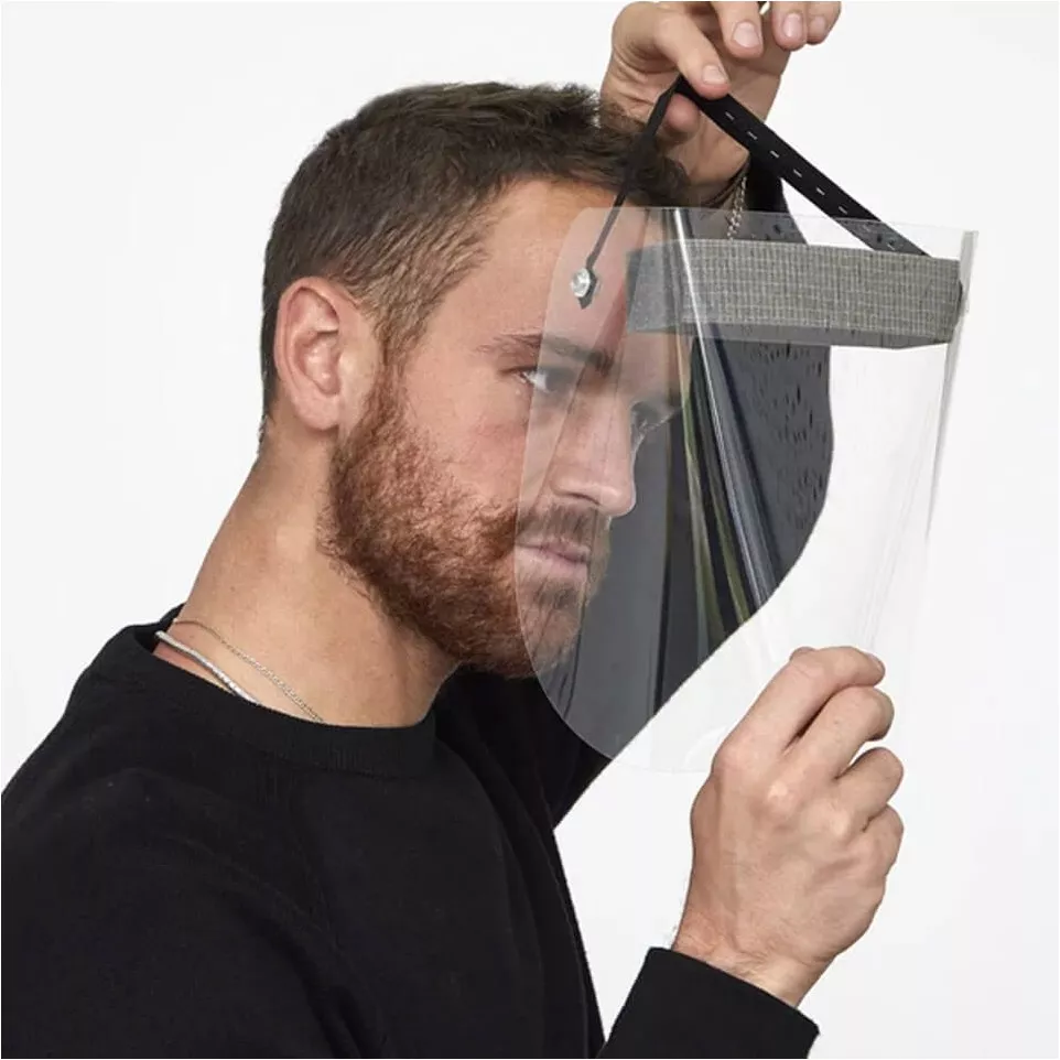 Bescherming vizier - pak van 25