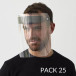 Protective visor - pack of 25