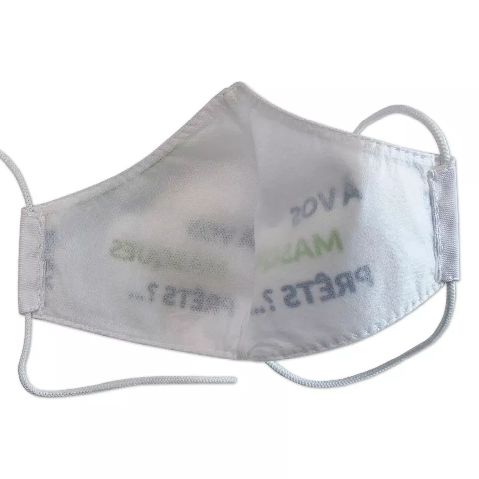 Masque profilé personnalisé / 5 pcs