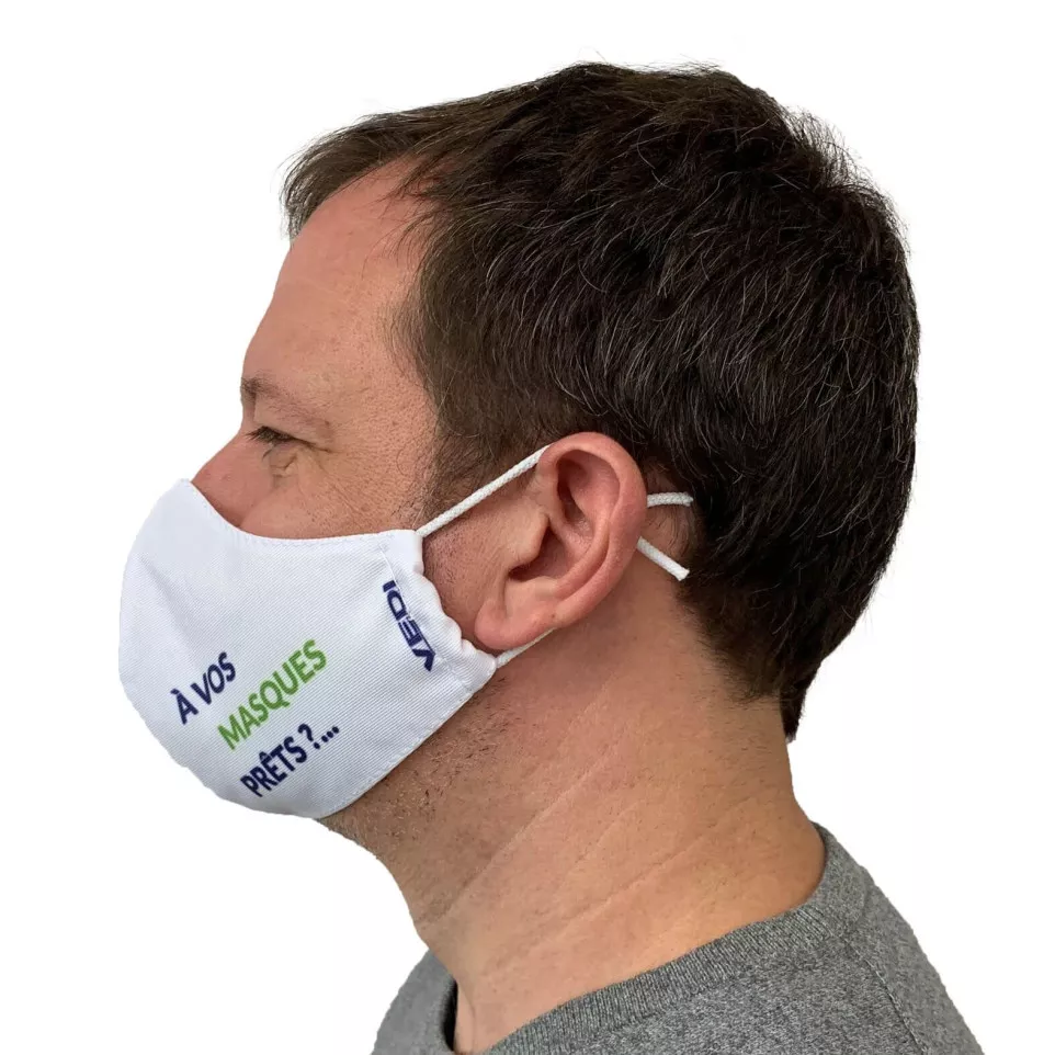 Masque profilé personnalisé / 5 pcs