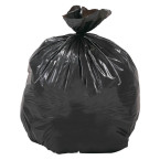 Box of 10 x 20 gray garbage...
