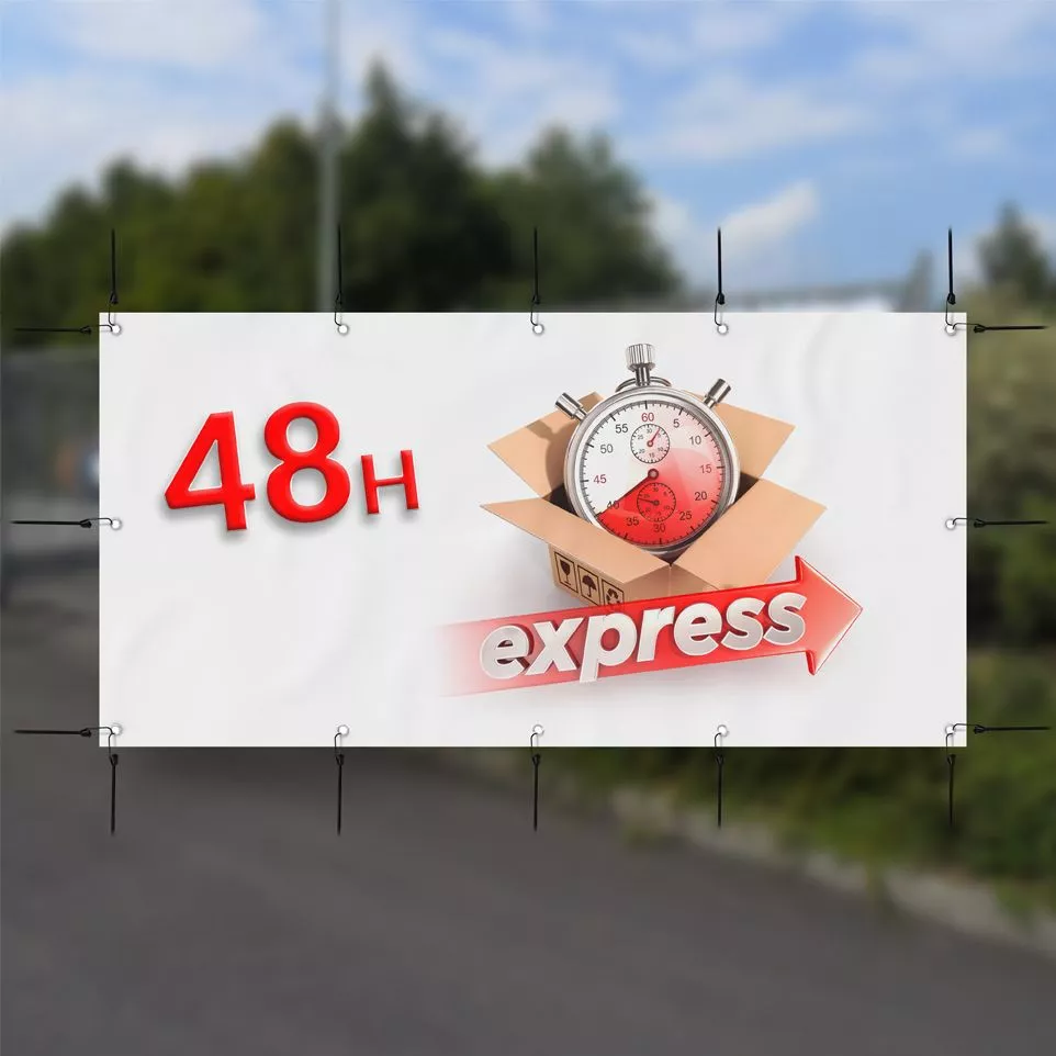 Opmaten Banner met Oogje