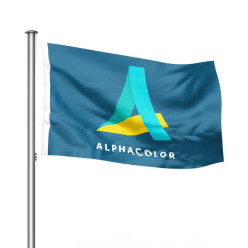 Drapeau personnalisé format standard