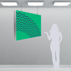 Double-sided hanging...