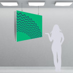 Double-sided hanging...