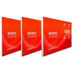 PVC - signboard 3 x 0.43 m