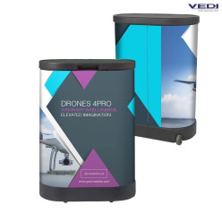 Curved Pop Up Desk Image