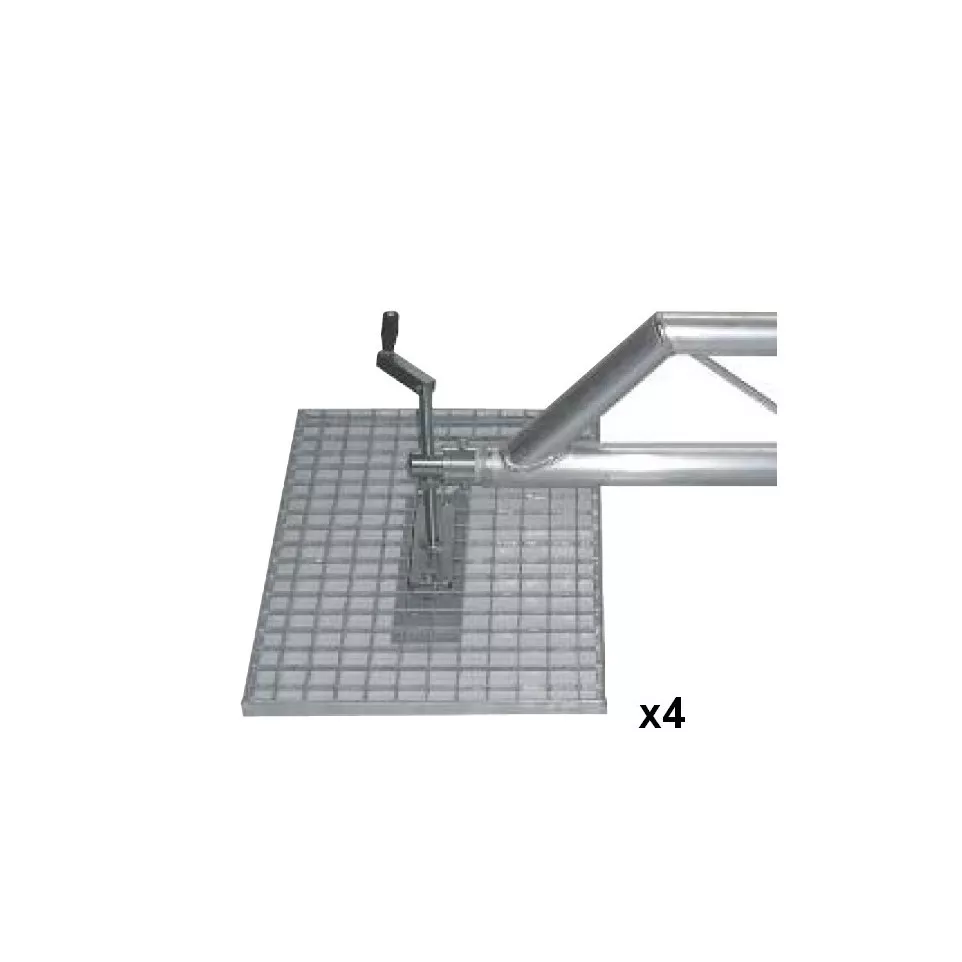 Kit d'ancrage sol meuble pour Bilite Outdoor