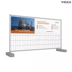 Half banner for Heras fence - 330x85 cm