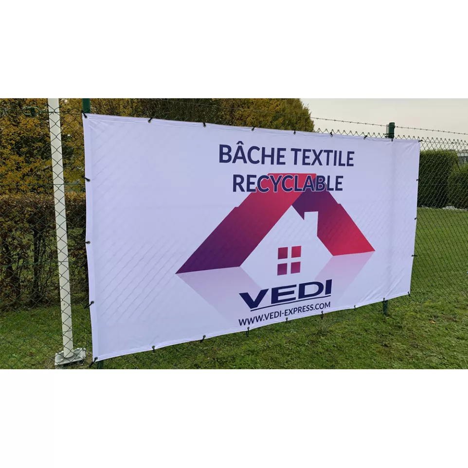 Polyester fabric banner