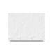 Non-printed white banner