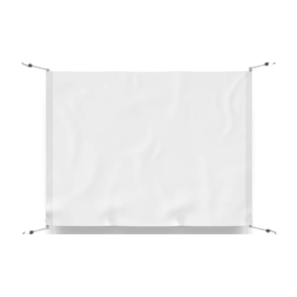 Opmaten banner zonder bedrukking