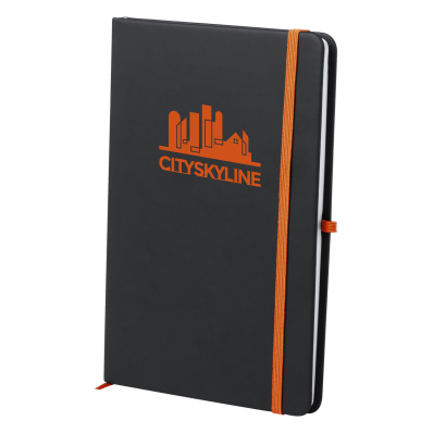 Kefron orange black notebook