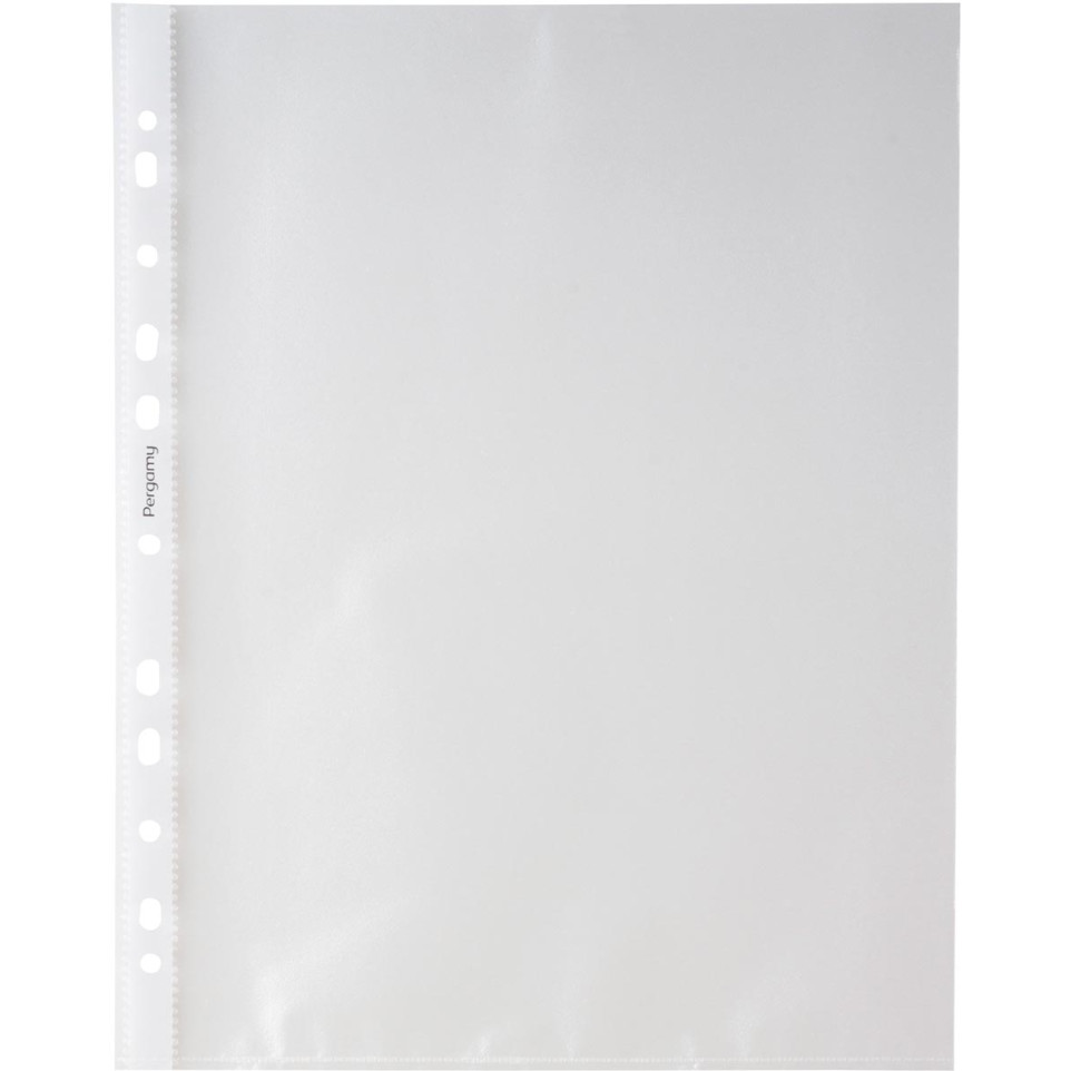 Plastifieuse 125 Microns HP Pochettes Plastification A4 - 125 Microns - Avec Perforation - Lot 100 Pochettes Perforées A4 - 11