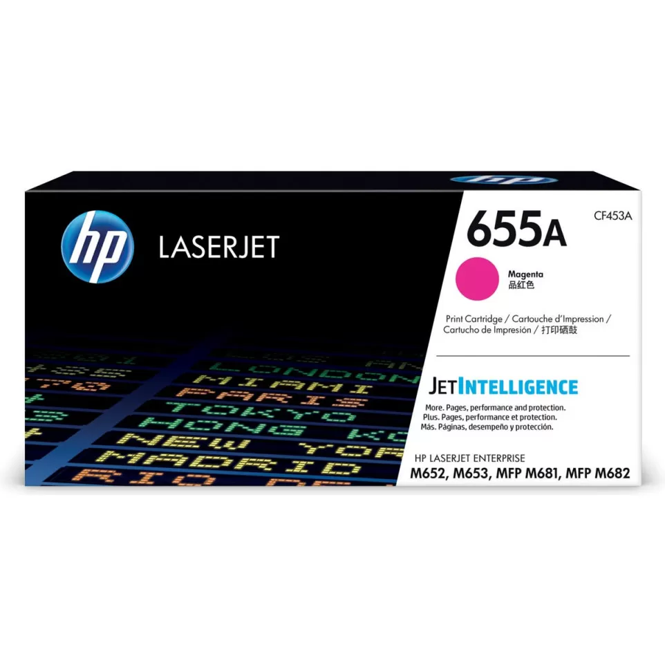 HP 655A Magenta Toner Cartridge...