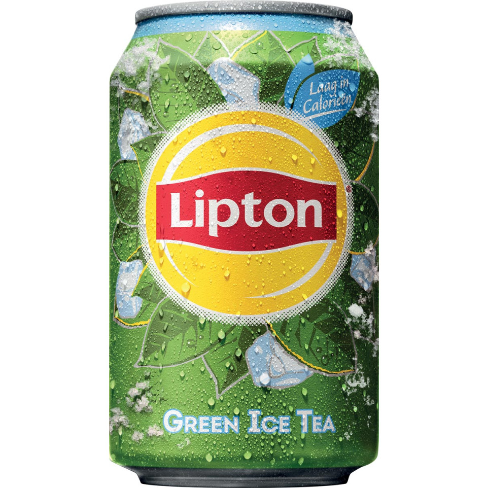 Lipton Ice Tea Green boisson rafraîchissante, de 33 cl, paquet de 24 pièces