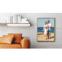Personalized photo poster 0.98 x 2.47 m