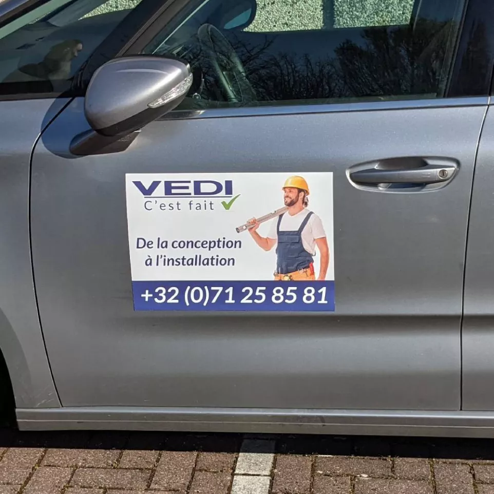 Bedrukte magnetische panel