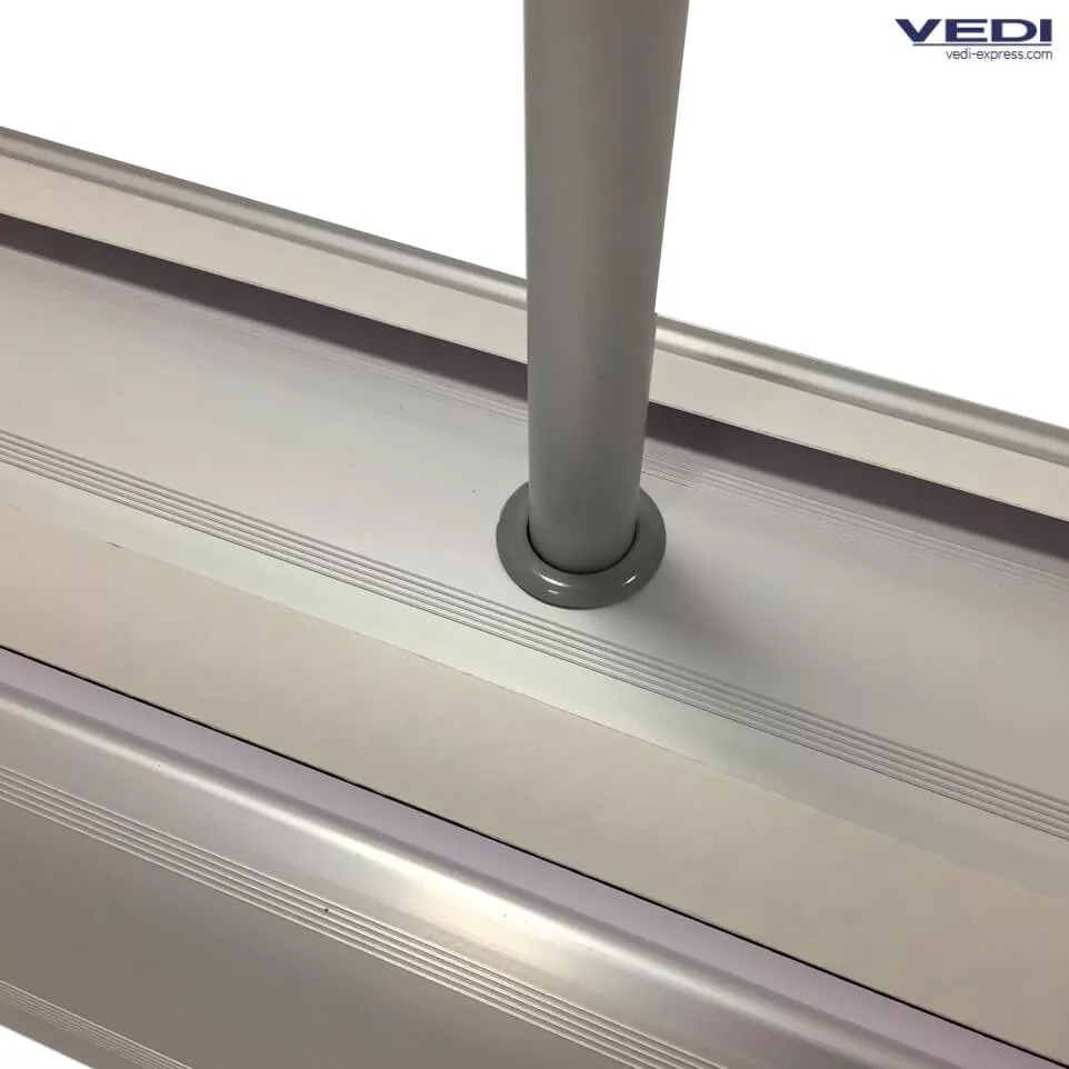 Tweezijdig rollup DeLuxe 85x200 zonder bedrukking