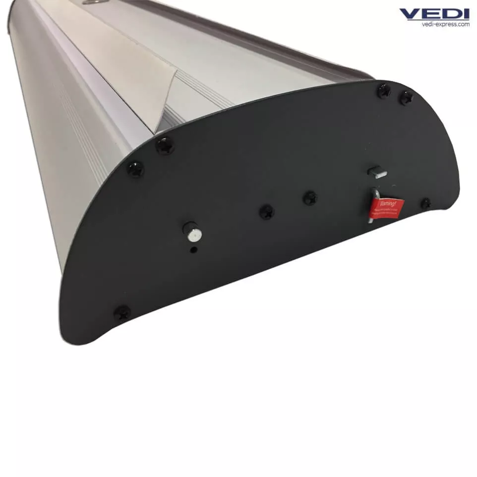 Tweezijdig rollup DeLuxe 85x200 zonder bedrukking