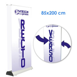 Rollup Recto-Verso 85x200 (structure)