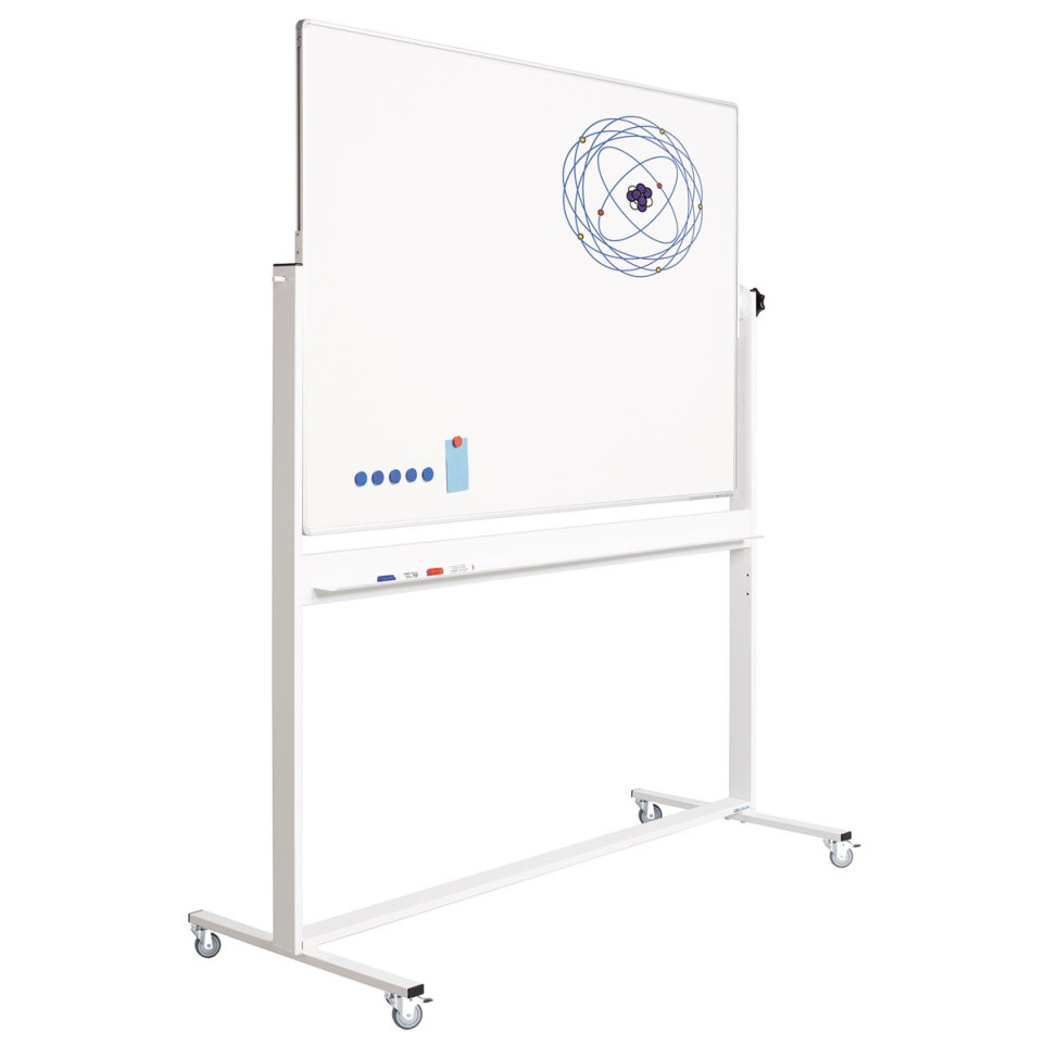 Whiteboard 100x200 cm - magnetisch - emaille - smit visual