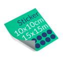 Opmaten Sticker voor PRO 0.75 x 0.38 m
