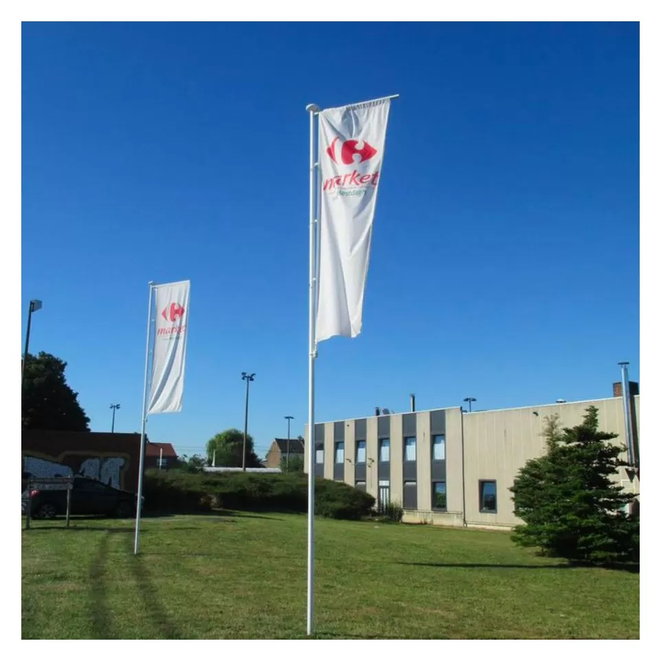 Mât Potence 6m en 2 parties