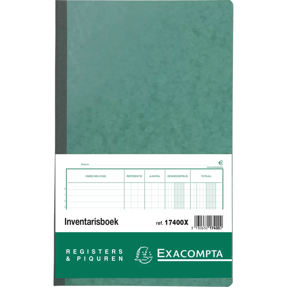 Piqure 32x19,5 Inventarisboek 80 bl-/...