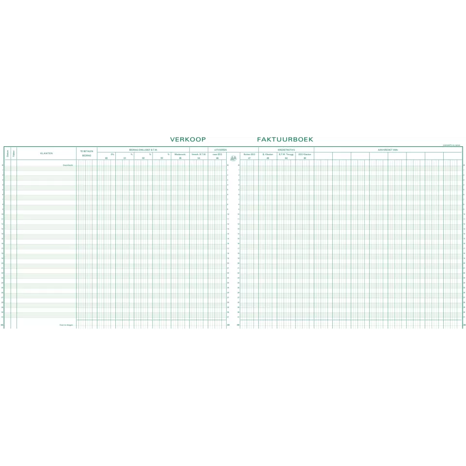 PIQ. 27/32 B.T.W VERKOOP 80 BLZ-/ Pc.