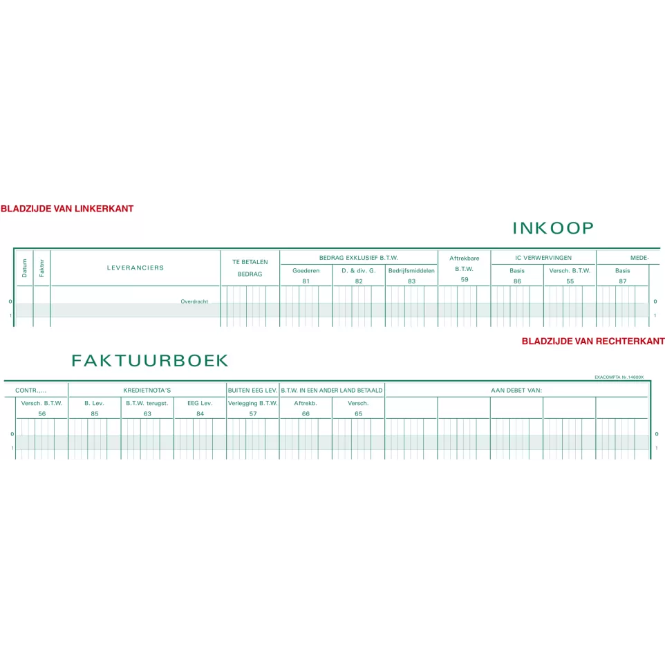 PIQ. 27/32 B.T.W INKOOP 80 BLZ-/ Pce