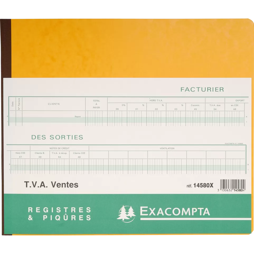 PIQ. 27/32 TVA VENTES 80 PAGES-/ Pce