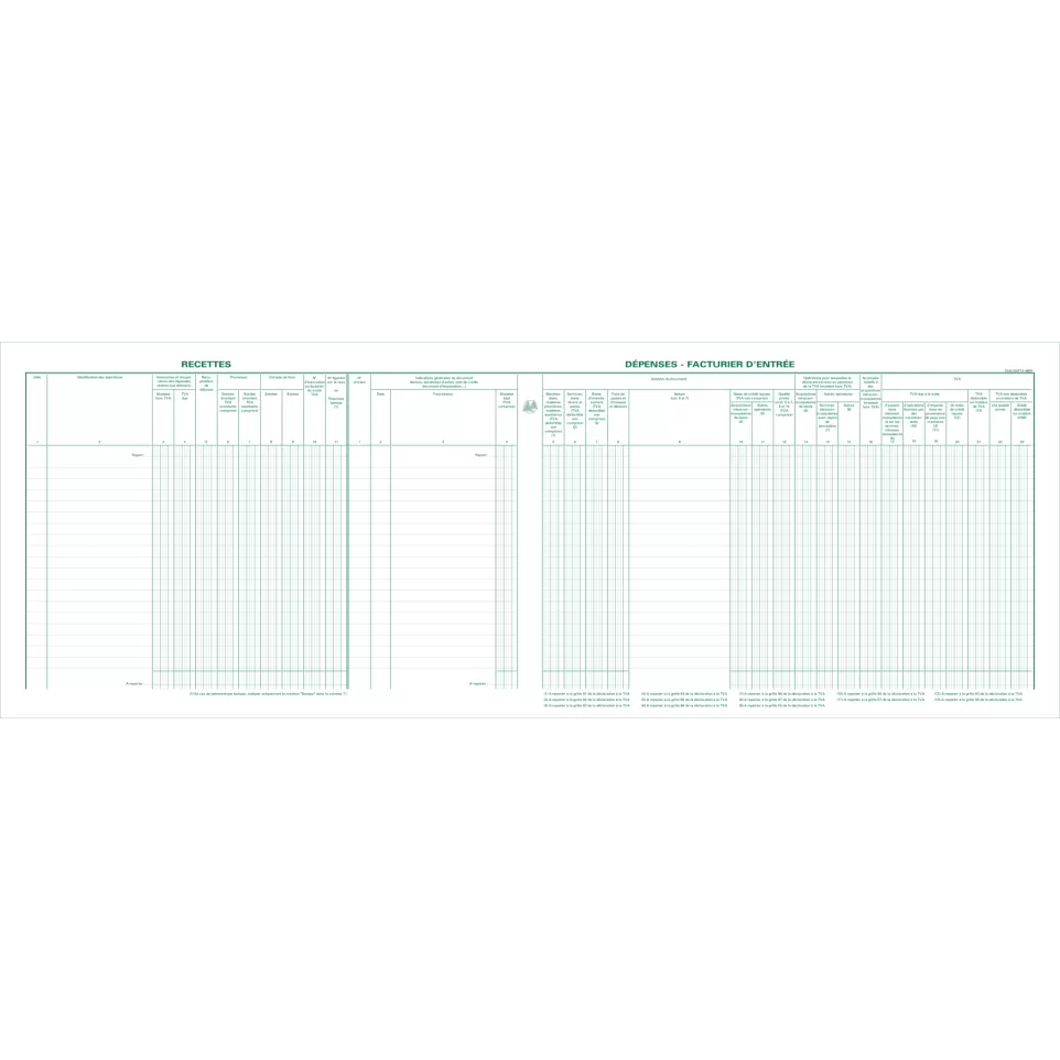 Piqûre Recettes et dépenses - Avocats...