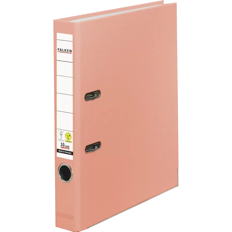 PP ordner A4 5cm Vegan zalm-/ St.