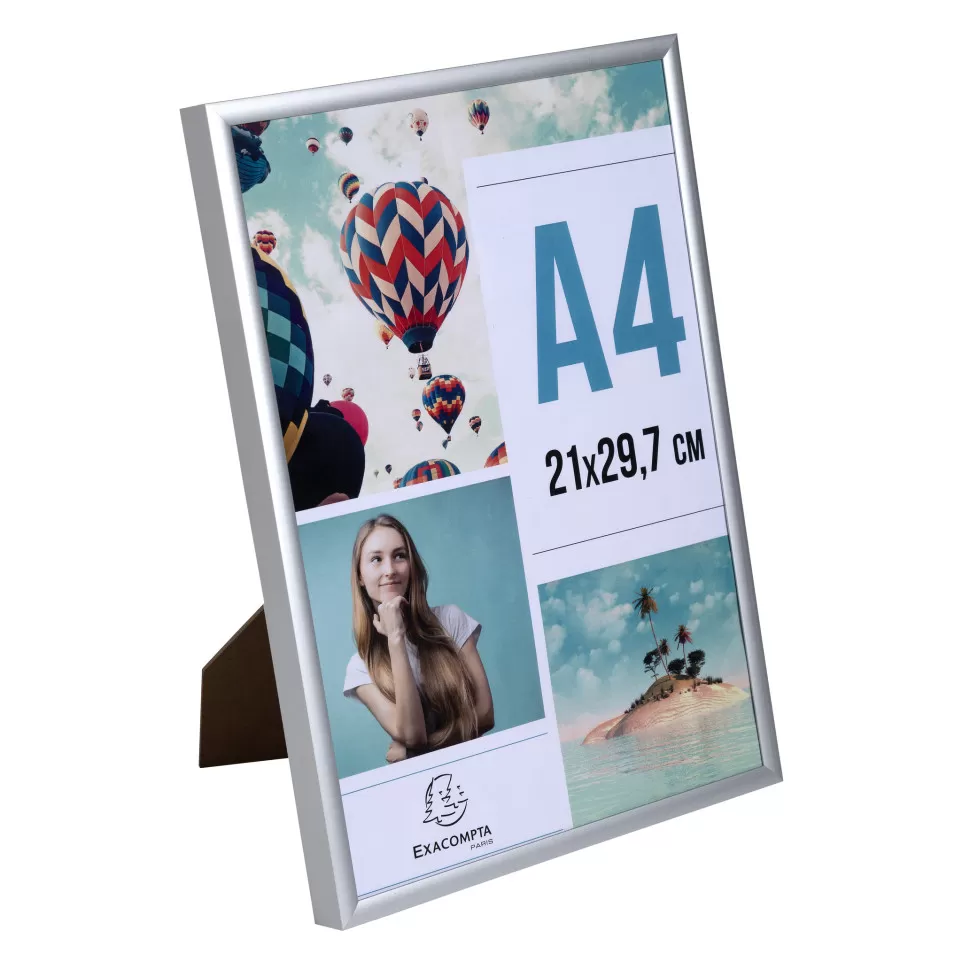 Cadre photo aluminium A4/ Pce