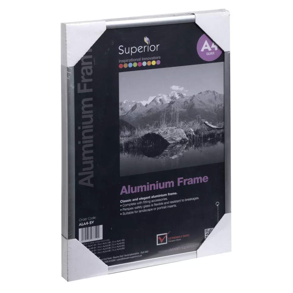 Cadre photo aluminium A4/ Pce