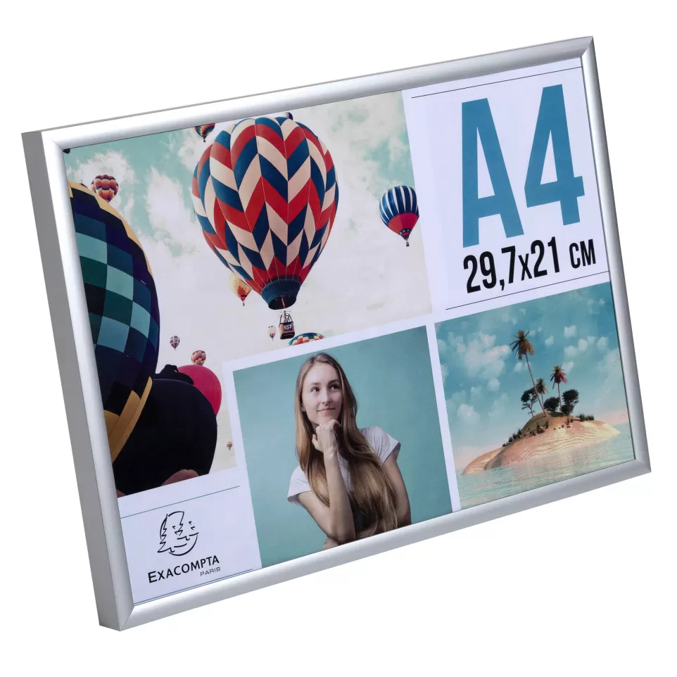 A4 aluminium fotolijst-/ St.