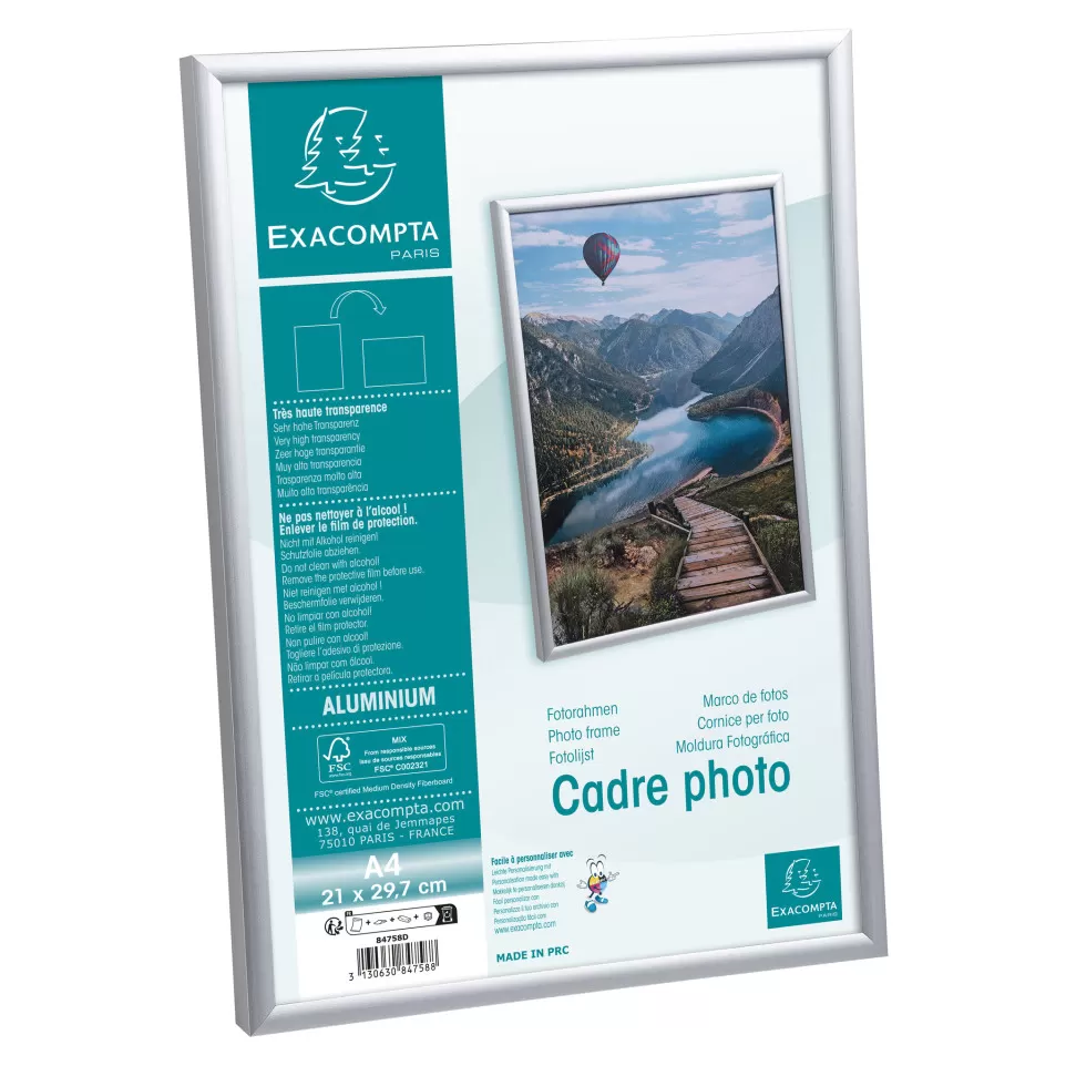 A4 aluminium fotolijst-/ St.
