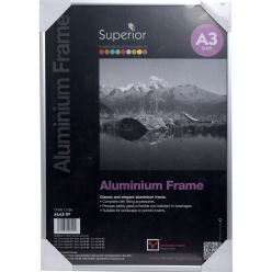 A3 aluminium fotolijst-/ St.