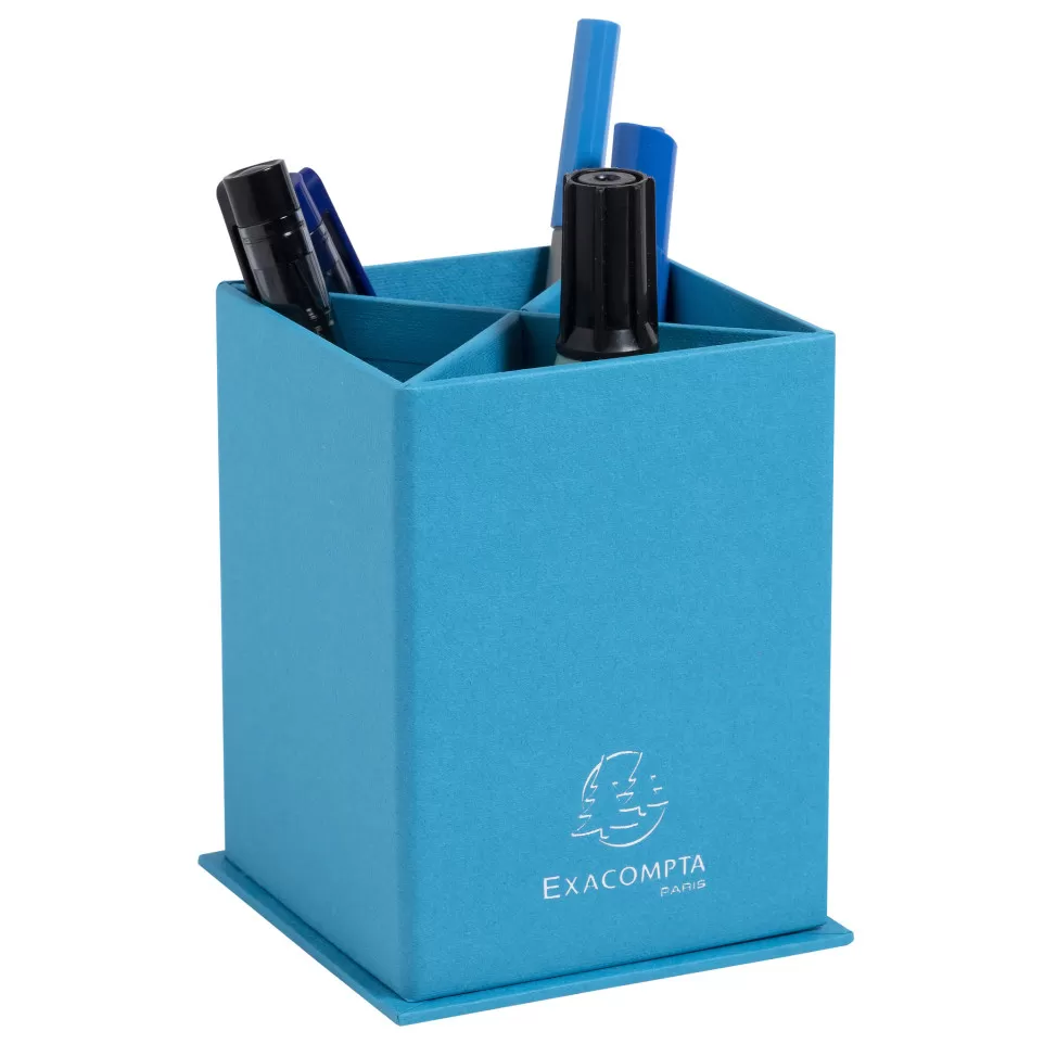 Pennenhouder Teksto turquoise-/ St.