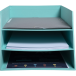 Corbeille à courrier Combo 3 niveaux carton Teksto/ Pce