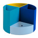 The Quarter pen-holders BeeBlue/ Pc.