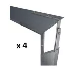 Kit 4 angles 90° OVIO