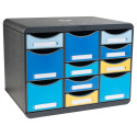 Store Box Multi Bee-Blue Diverse Kleuren/ St.